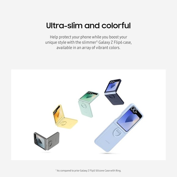 SAMSUNG GALAXY Z FLIP 6 SILICONE
CASE - Picture 13 of 13